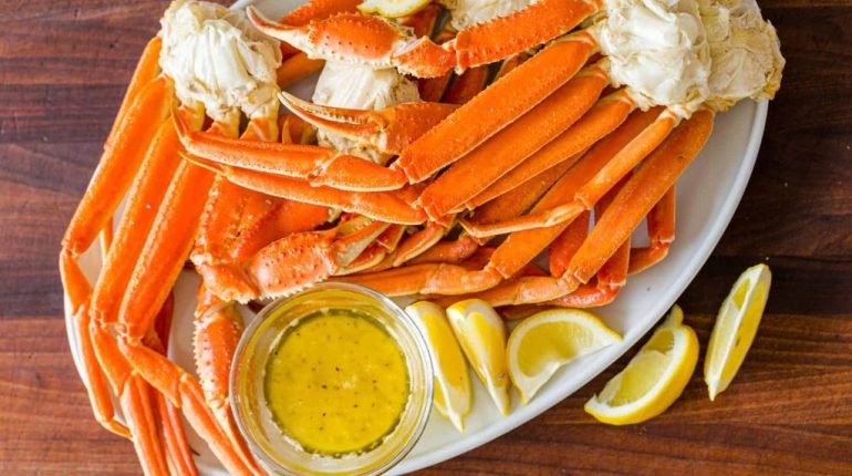 Einfache Krabbenbeinen Methoden von Zubereitung zur 